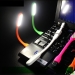 LAMPKA 6 LED SILIKONOWA GIĘTKA USB LAPTOP MOCNA
